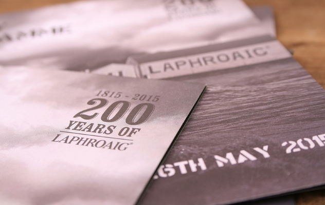 Laphroaig Feis Ile 2015 Welcom Leaflet