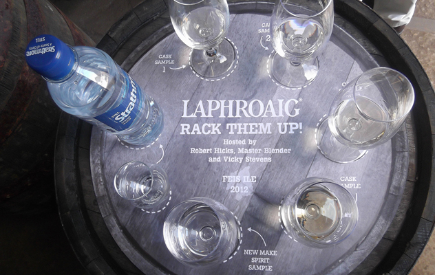 Laphroaig Feis Ile 2012 tasting mats