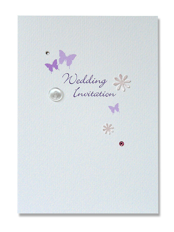 butterfly button wedding design