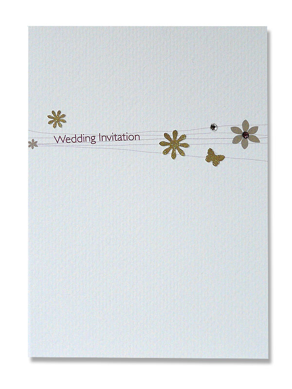 linear jewels wedding design