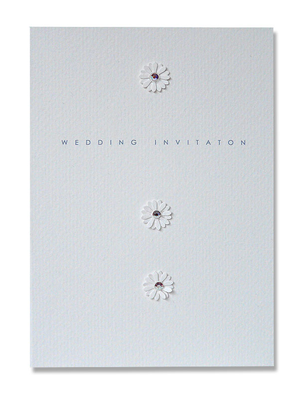 sophisticated daisies wedding design