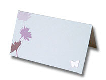 summer daisies place card pretty floral design