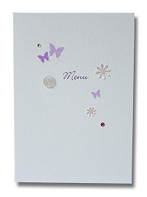 butterfly and button menu purple butterflies