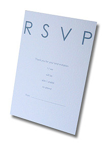 sophisticated daisies rsvp postcard modern simple design