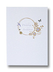 gold floral ring wedding range antique vintage invitation design